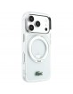 Lacoste iPhone 18 Pro / 17 Pro Hülle Case Ring Stand MagSafe Clear
