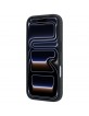Lacoste iPhone 18 Pro / iPhone 17 Pro Hülle Case Petit Pique Ring Stand MagSafe Schwarz