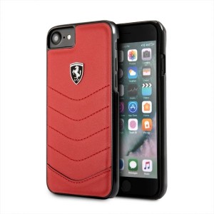 Ferrari Heritage Lederhülle iPhone SE 2020 / iPhone 8 / 7 Rot FEHQUHCI8RE