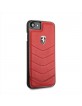 Ferrari Heritage Lederhülle iPhone SE 2020 / iPhone 8 / 7 Rot