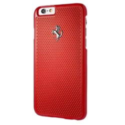 Ferrari Perforated Aluminum Case FEPEHCP6RE iPhone 6s / 6 Red