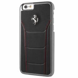 Ferrari 458 leather case iPhone 6 / 6S black