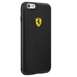 Ferrari Shockproof Hülle FESPHCP6BK iPhone 6 / 6S Schwarz