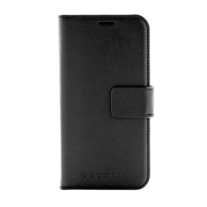 Bugatti leather case / book cover Zurigo iPhone Xs Max black