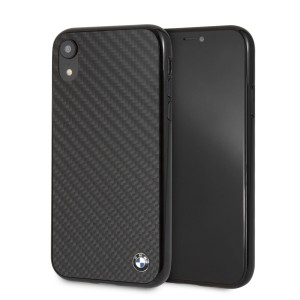 BMW Carbon Case / Cover BMHCI61MBC iPhone XR Black