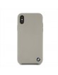 BMW Silikon Cover / Hülle BMHCPXSILTA iPhone Xs / X Taupe