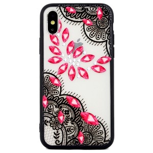 Sleeve / Case Lace 3D iPhone SE 2020 / iPhone 8 / 7 crystal