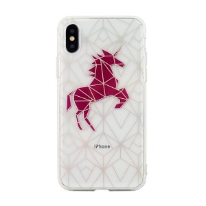 Cover / Case Pattern iPhone SE 2020 / 8 / 7 unicorn