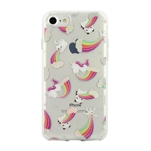 Cover / Case Pattern iPhone SE 2020 / 8 / 7 rainbow