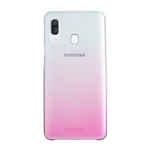 Original Samsung Gradation Cover EF-AA405CP Galaxy A40 pink