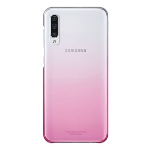 Original Samsung Gradation Cover EF-AA505CP Galaxy A50 pink