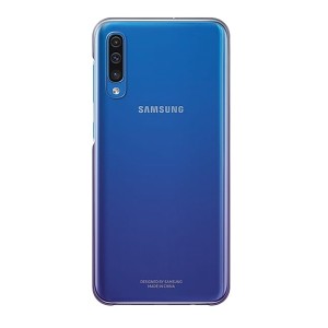 Original Samsung Gradation Cover EF-AA505CV Galaxy A50 violet