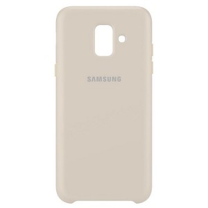 Original Samsung Dual Layer Cover EF-PA600CF Galaxy A6 2018 A600 gold