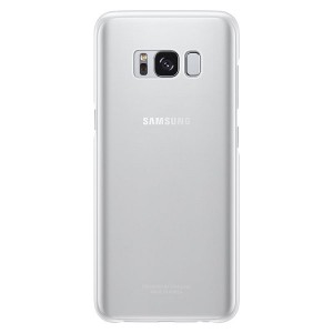 Original Samsung Clear Cover EF-QG955CS Galaxy S8 Plus G955 silber