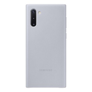 Original Samsung Leather Cover EF-VN970LJ Galaxy Note 10 N970 gray