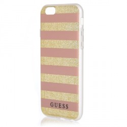 Guess Ethnic Chic Stripes 3D Case / Cover iPhone 6s / 6 Pink