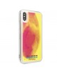 Guess California Glow in the dark Case / Cover iPhone Xs / X Pink