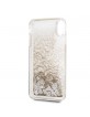 Karl Lagerfeld Iconic Liquid Glitter Case KLHCI65KSICGO iPhone Xs Max gold