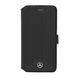 Mercedes Benz series Pure Line leather case MEFLBKSZ5PEBK Sony Z5 black