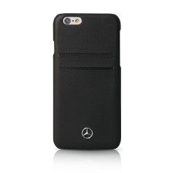 Mercedes Pure Line leather case MEHCP6LPLBK iPhone 6 Plus / 6S Plus black