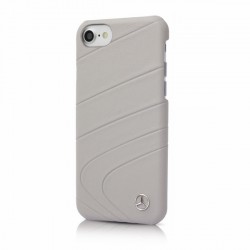 Mercedes iPhone SE 2020 / 8 / 7 Organic Line leather sleeve gray