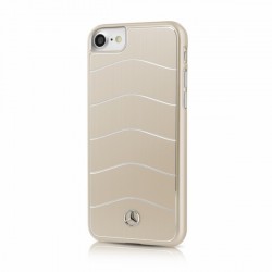Mercedes Benz iPhone SE 2020 / iPhone 8 / 7 WAVE VIII Aluhülle / Cover Gold