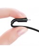 USAMS Micro USB braided cable U5 2A 1.2m black