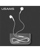 USAMS Stereo Kopfhörer EP-22 weiss HSEP2201 Klinke 3,5mm