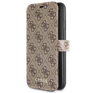 Guess case 4G collection GUFLBKSN654GB iPhone 11 Pro Max brown