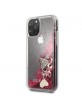 Guess Hülle Glitter Hearts Kollektion GUHCN58GLHFLRA iPhone 11 Pro Himbeere