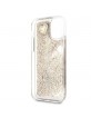 Guess iPhone 11 Case Glitter Hearts Collection GUHCN61GLHFLGO Gold