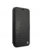BMW Leather Case Signature Logo Imprint iPhone 11 Pro Max Black