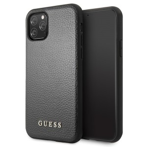 Guess Hülle Iridescent Kollektion GUHCN58IGLBK iPhone 11 Pro Schwarz