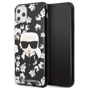 Karl Lagerfeld Flower Ikonik Karl Case iPhone 11 Pro Max Black