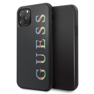 Guess Glitter Logo Case / Cover iPhone 11 Pro black