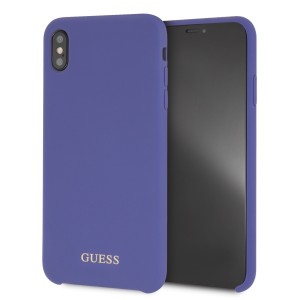 Guess Silicone Case GUHCI65LSGLUV iPhone Xs Max Purple