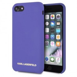 Karl Lagerfeld iPhone SE 2020 / iPhone 8 / 7 Silicone Hülle Purple