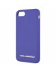 Karl Lagerfeld iPhone SE 2020 / iPhone 8 / 7 Silicone Case Purple