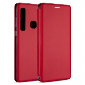 Premium mobile phone case Samsung Note 10+ Slim Magnetic Red
