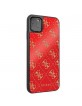 Guess 4G Double Layer Glitter Case GUHCN654GGPRE iPhone 11 Pro Max Red
