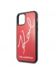 Karl Lagerfeld Signature Glitter Case KLHCN58DLKSRE iPhone 11 Pro Red