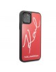 Karl Lagerfeld Signature Glitter Case KLHCN58DLKSRE iPhone 11 Pro Red