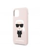 Karl Lagerfeld Sillicone Iconic Case KLHCN61SLFKPI iPhone 11
