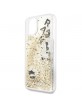 Karl Lagerfeld Glitter Floating Charms Case iPhone 11 Pro Max Gold
