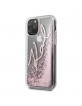 Karl Lagerfeld Glitter Signature Case KLHCN65TRKSRG iPhone 11 Pro Max Rose Gold