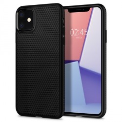 Spigen Liquid Air Hülle iPhone 11 schwarz