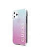 Guess Glitter Gradient Hülle GUHCN58PCUGLPBL iPhone 11 Pro Pink / Blau