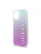 Guess Glitter Gradient Hülle GUHCN58PCUGLPBL iPhone 11 Pro Pink / Blau
