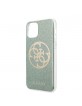 Guess Glitter 4G Circle Hülle iPhone 11 Pro khaki GUHCN58PCUGLKA