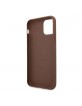 Guess 4G Stripe Case / Cover iPhone 11 brown GUHCN61G4GLBR